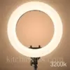 Кольцевая лампа Светодиодная LED Свет на Штативе Soft Ring Light HQ-18 для блогеров  45 см