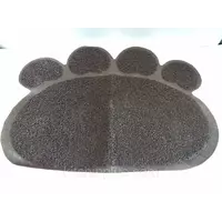 Коврик-подстилка для домашних животных Paw Print Litter Mat