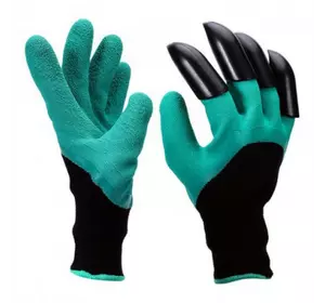 Садовые перчатки Garden Gloves с пластиковыми наконечниками ST-438