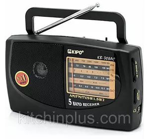 Радиоприемник портативный Kipo  KB-308AC