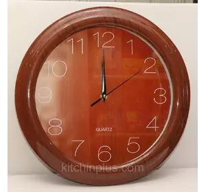 Часы настенные круглые большие 26 см